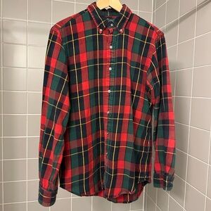 Classic Ralph Lauren Flannel Long Sleeve Shirt